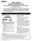Preview: Owner's Manual