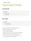 Preview: Quick Start Guide