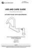 Preview: Use And Care Guide