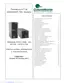 Preview: Installation, Operation & Maintenance Manual