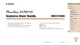 Preview: Camera User Guide