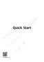 Preview: Quick Start