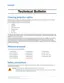 Preview: Technical Bulletin