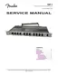 Preview: Service Manual