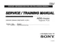 Preview: Service Training Manual