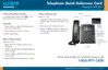 Preview: Quick Reference Card