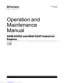 Preview: Operation And Maintenance Manual