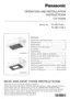 Preview: Operating And Installation Instructions