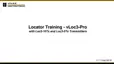 Preview: Training