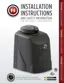 Preview: Installation Instructions And Safety Information