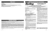 Preview: Operating Instructions & Parts Manual