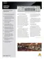 Preview: Brochure & Specs