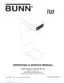 Preview: Operating & Service Manual