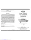 Preview: Use & Care Manual