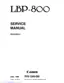 Preview: Service Manual