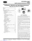 Preview: Installation, Start-Up And Operator's Manual