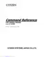 Preview: Command Reference