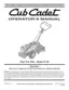 Preview: Operator's Manual