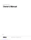 Preview: Owner's Manual