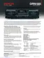 Preview: Specifications