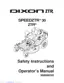 Preview: Safety And Operation Manual