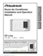 Preview: Installating And Operation Manual
