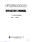 Preview: Operator's Manual