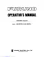 Preview: Operator's Manual