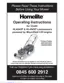 Preview: Operating Instructions