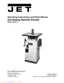 Preview: Operating Instructions And Parts Manual