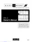 Preview: Owner's Manual