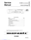 Preview: Service Manual