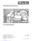 Preview: Operating Instructions