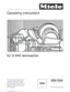 Preview: Operating Instructions