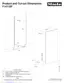 Preview: Product And Cut-Out Dimensions
