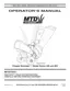 Preview: Operator's Manual