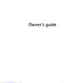 Preview: Owner's Guide