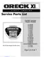 Preview: Service Parts List