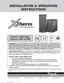 Preview: Installation & Operating Instructions
