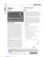 Preview: Product Specification Sheet