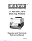 Preview: Operator And Technical Reference Manual