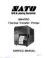 Preview: Service Manual