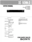 Preview: Service Manual