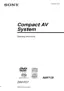 Preview: Operating Instructions