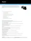 Preview: Specifications