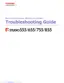 Preview: Troubleshooting Guide