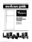 Preview: User & Care Guide