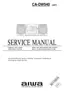 Preview: Service Manual