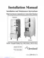Preview: Installation And Maintenance Instructions