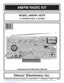 Preview: Assembly And Instruction Manual